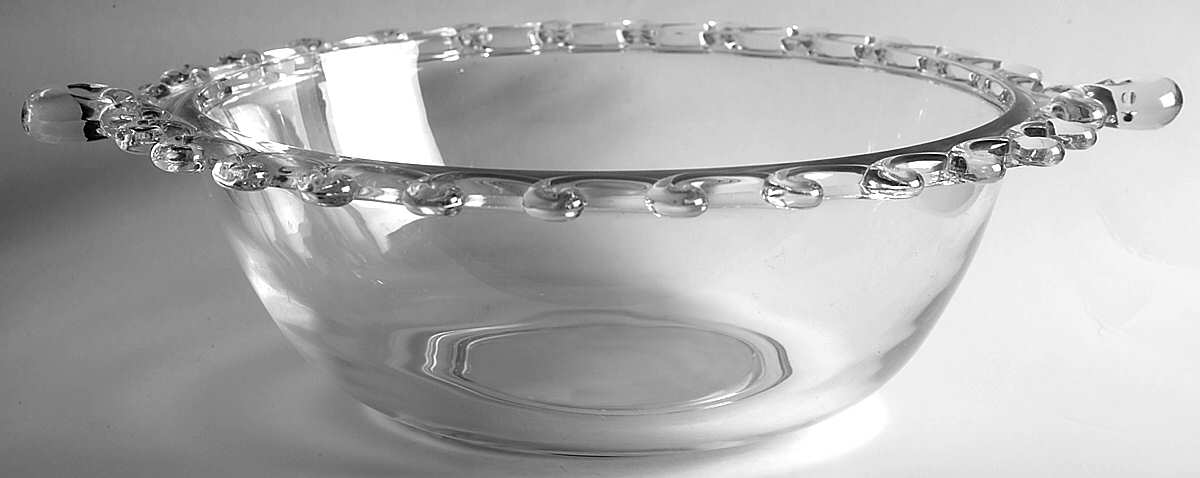 Lariat (Blown) 13" Salad Bowl by Heisey-1