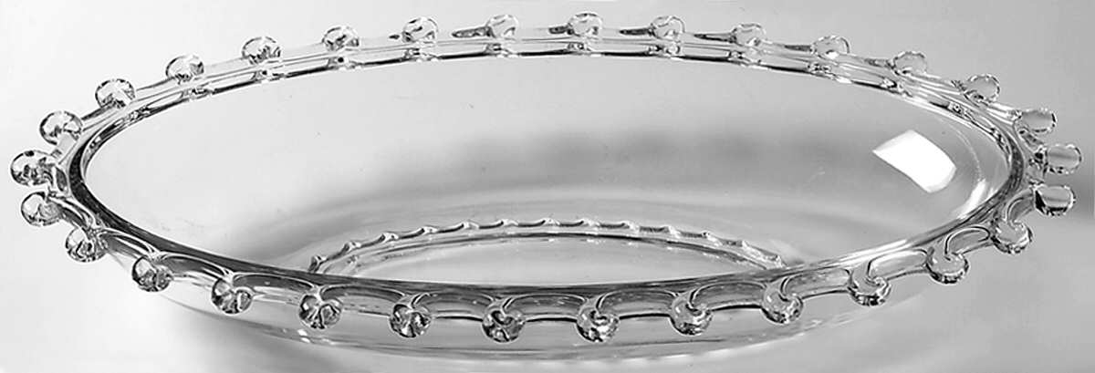 Lariat (Blown) Oval Bowl by Heisey-1