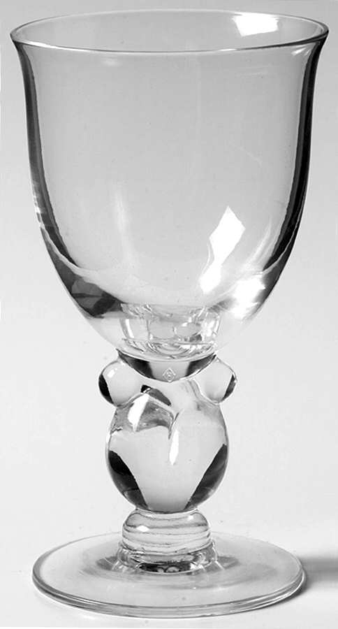 Lariat (Blown) Wine Glass by Heisey-1
