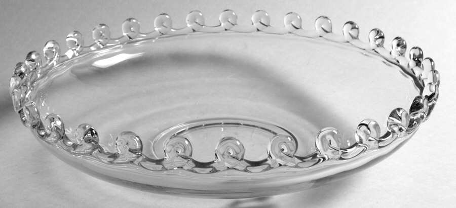Lariat (Blown) Gardenia Bowl by Heisey-1