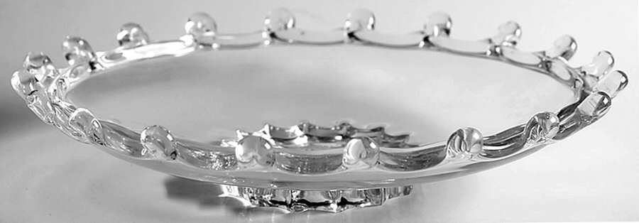 Lariat (Blown) Nougat Bowl by Heisey-1