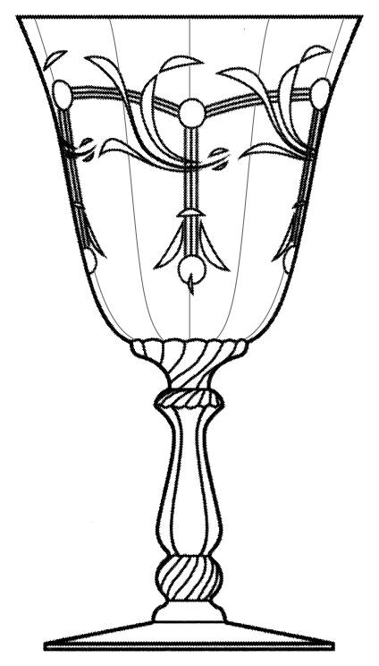 Larkspur Water Goblet by Heisey-1