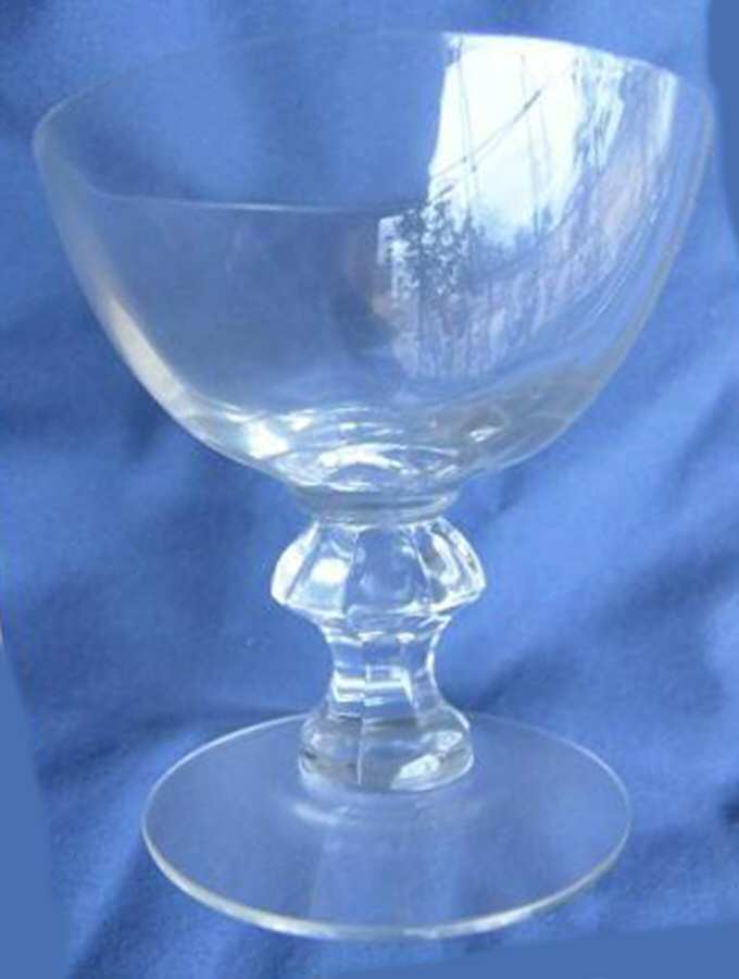 Legionnaire (Clear) Champagne/Tall Sherbet by Heisey-1