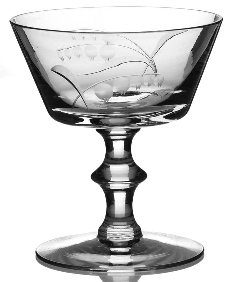 Lilyvale Clear Champagne/Tall Sherbet by Heisey-1