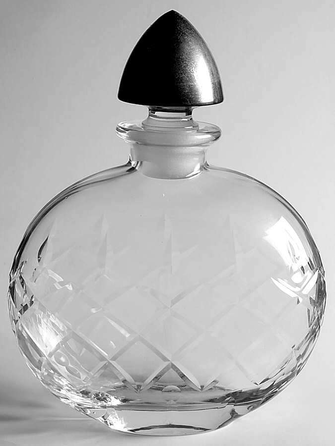 Maryland Decanter & Sterling Overlay Stopper by Heisey-1