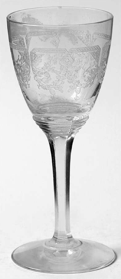 Mayflower Clear Cordial Glass by Heisey-1