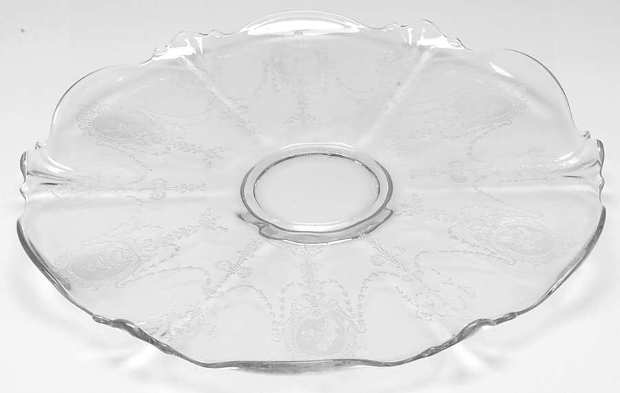 Minuet 15" Torte Plate by Heisey-1