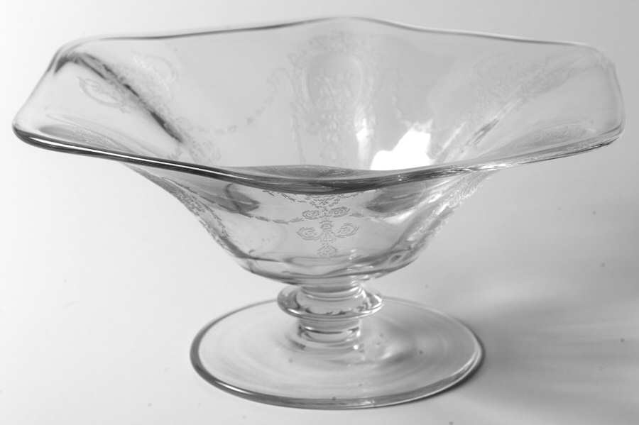Minuet 7" Footed Tall Comport by Heisey-1