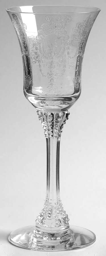 Minuet Wine Glass by Heisey-1