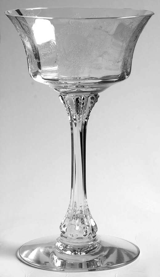 Minuet Champagne/Tall Sherbet by Heisey-1