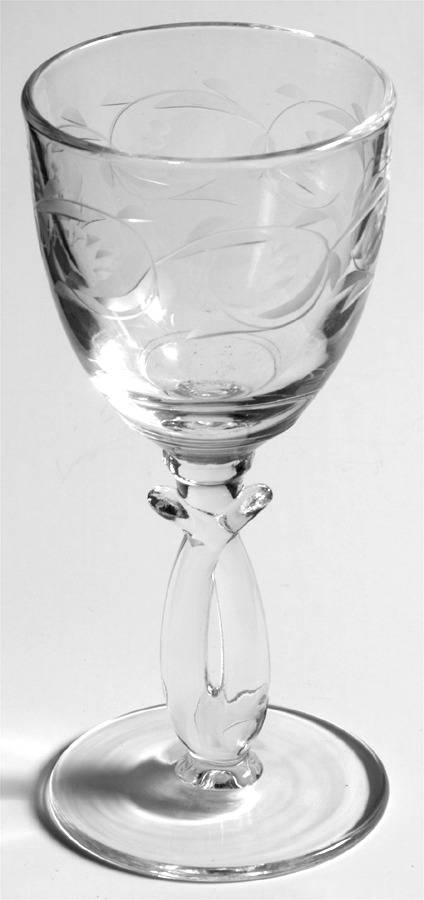 Moonglo (Stem 1540) Wine Glass by Heisey-1