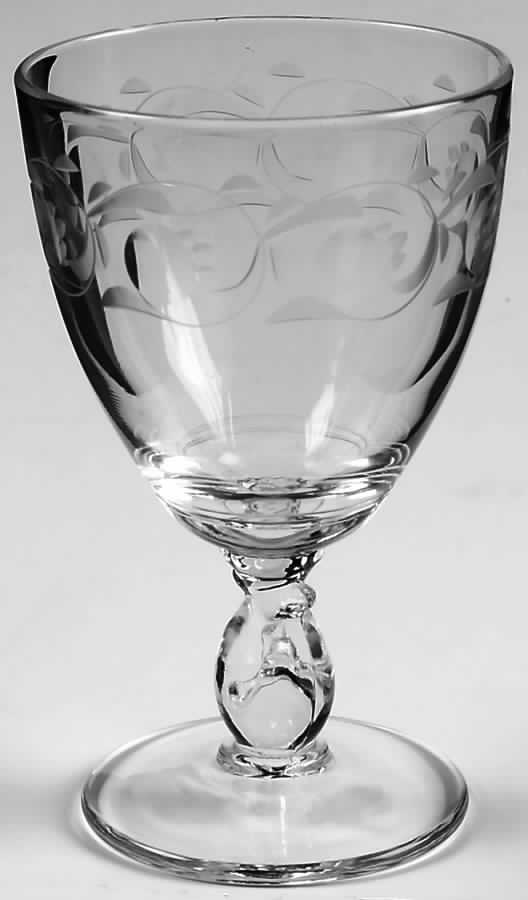 Moonglo (Stem 1540) Water Goblet by Heisey-1