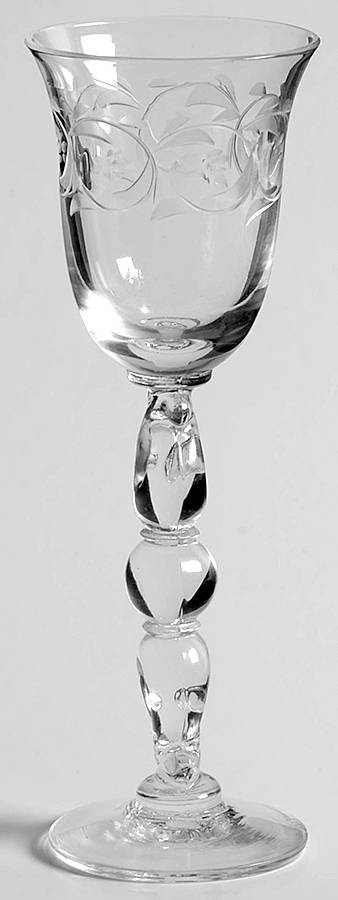 Moonglo (Stem 5040) Tall Cordial by Heisey-1