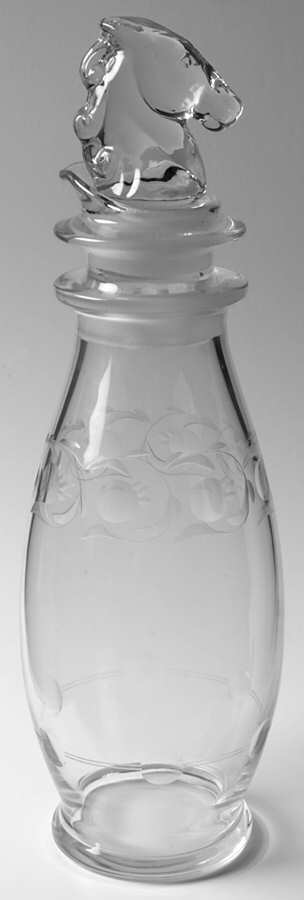 Moonglo (Stem 5040) 48 Oz Shape 2 Martini Mixer with Horse Head by Heisey-1