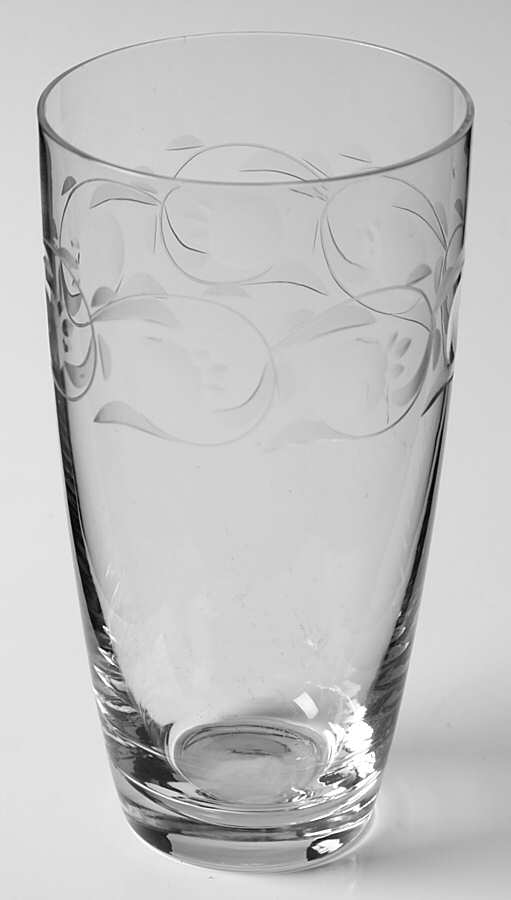 Moonglo (Stem 5040) 8 Oz Flat Tumbler by Heisey-1