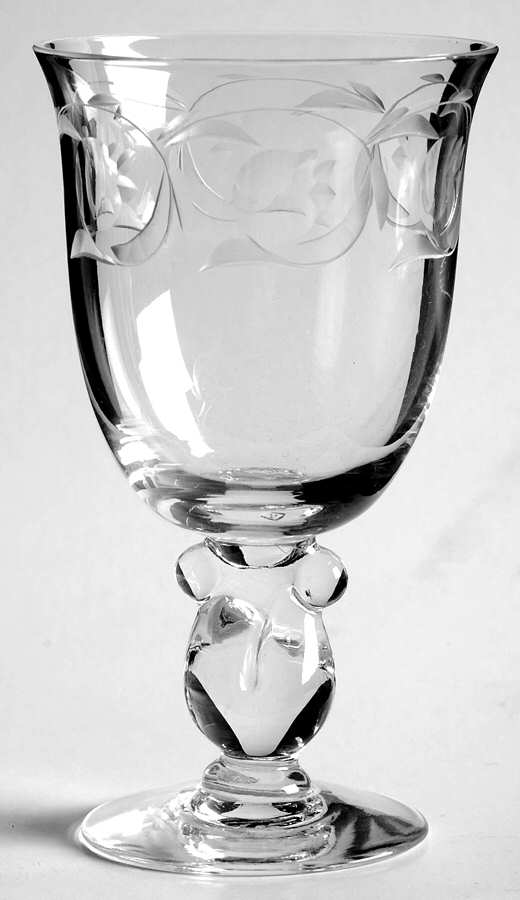 Moonglo (Stem 5040) Claret Wine by Heisey-1