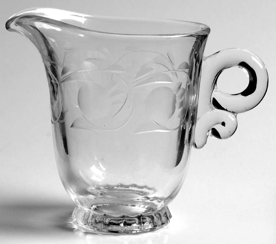 Moonglo (Stem 5040) Creamer by Heisey-1