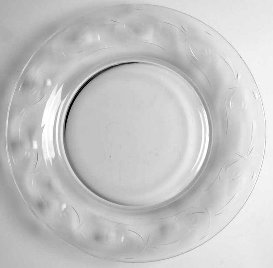 Moonglo (Stem 5040) Luncheon Plate by Heisey-1