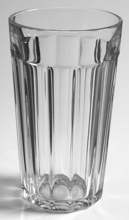 Narrow Flute Clear (Stem  393) Flat Iced Tea by Heisey-1