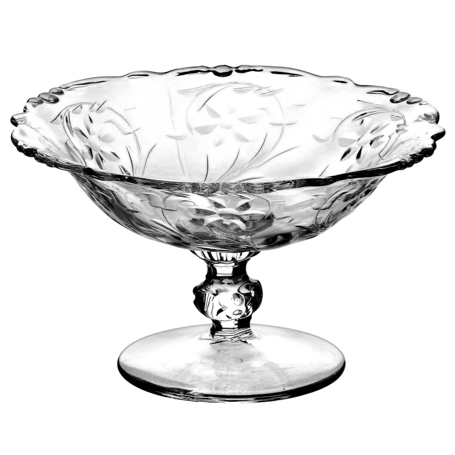 Narcissus Compote by Heisey-1