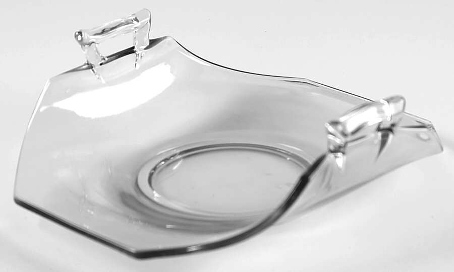 Octagon Clear Bon Bon by Heisey-1