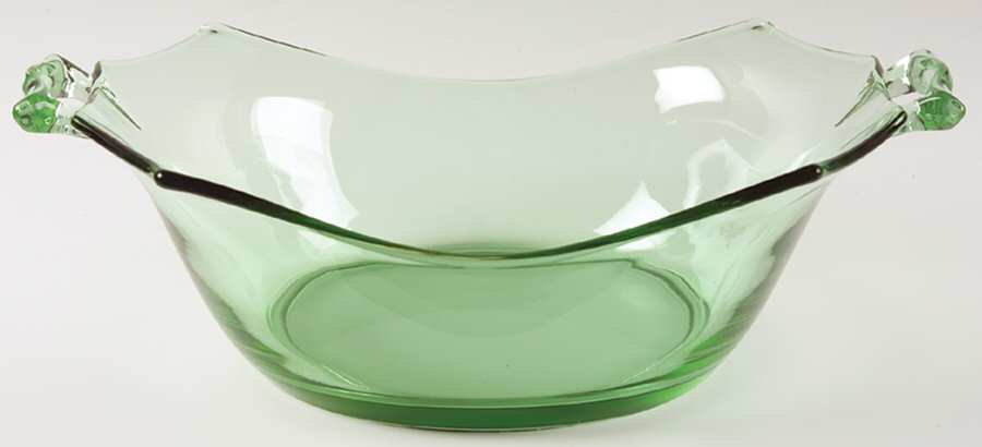 Octagon Green (Moongleam) Large Dessert Bowl by Heisey-1
