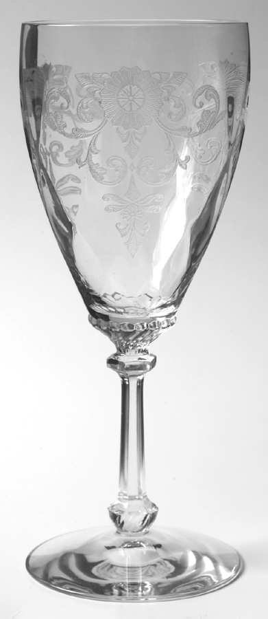 Old Colony Clear (Stem 3380) Water Goblet by Heisey-1