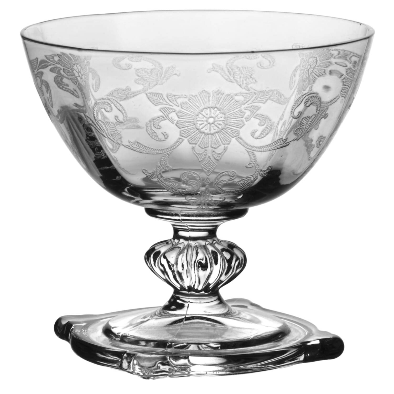 Old Colony Clear (Stem 3390) Low Sherbet by Heisey-1