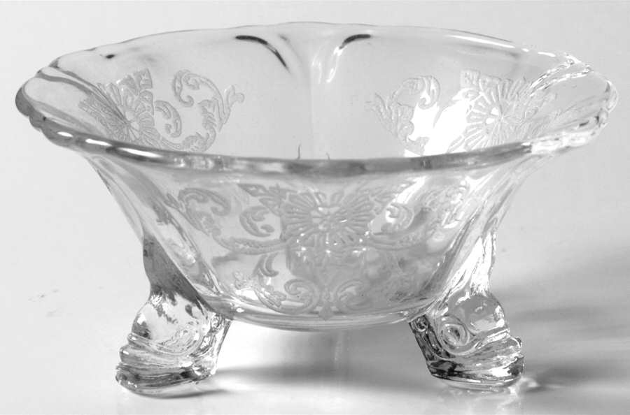 Old Colony Clear (Stem 3390) Nut Cup by Heisey-1