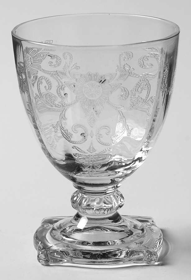Old Colony Clear (Stem 3390) Oyster or Fruit Cocktail by Heisey-1