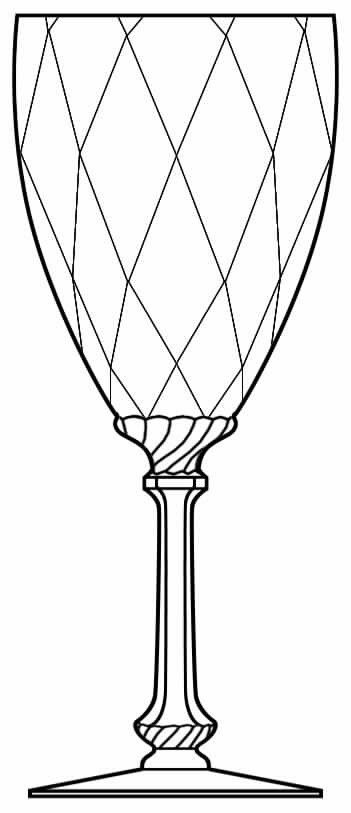 Old Dominion Clear Water Goblet by Heisey-1