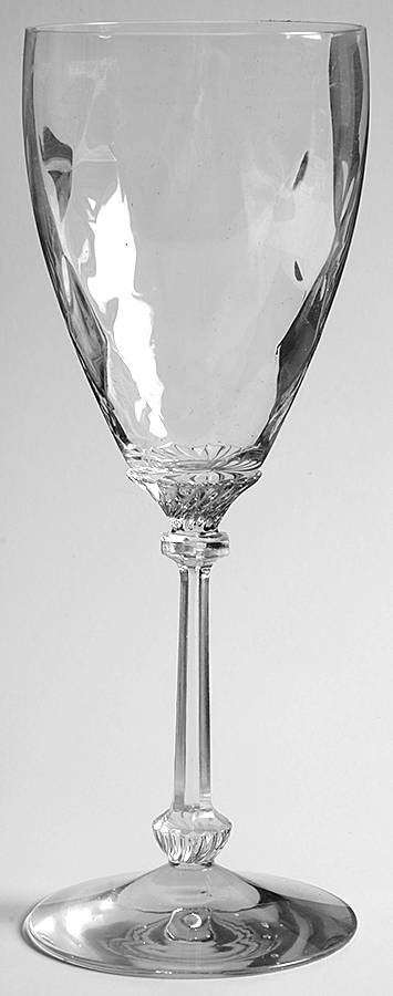 Old Dominion Clear Water Goblet by Heisey-1