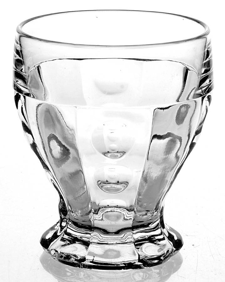 Old Sandwich Clear 10 Oz Footed Tumbler by Heisey-1