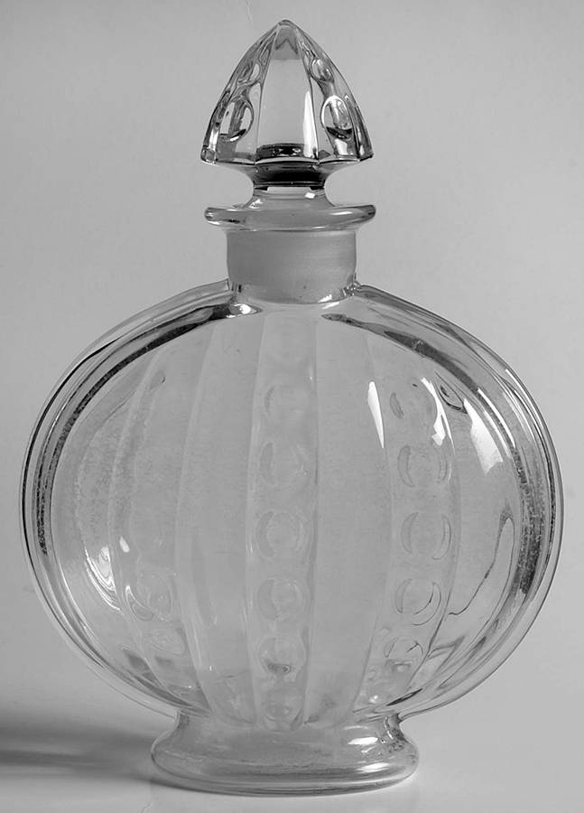 Old Sandwich Clear Pint Decanter & Stopper by Heisey-1