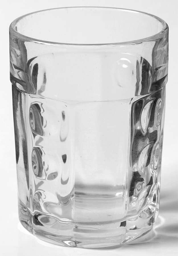 Old Sandwich Clear 8 Oz Flat Tumbler by Heisey-1