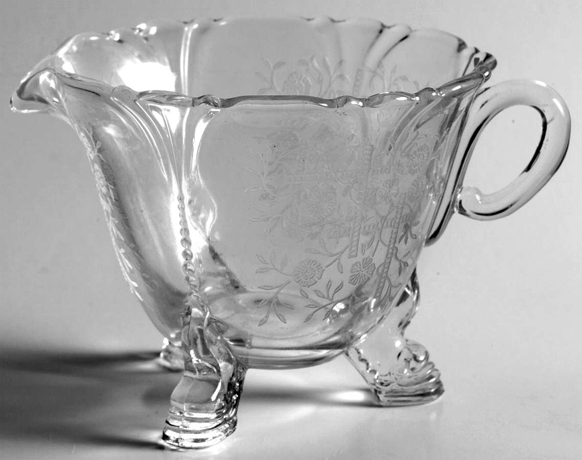 Olympiad (Stem #3411) Creamer by Heisey-1