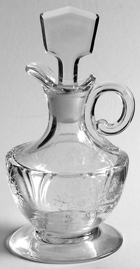 Olympiad (Stem #3411) Cruet & Stopper by Heisey-1