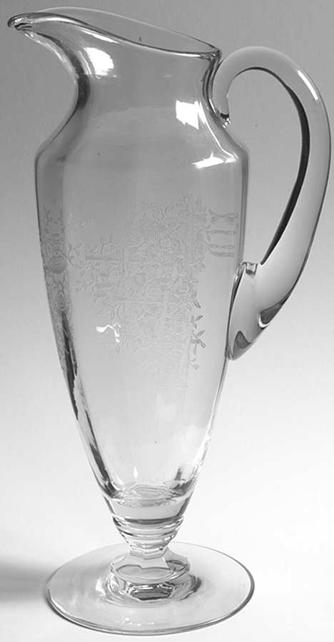 Olympiad (Stem #3411) 48 Oz Pitcher by Heisey-1