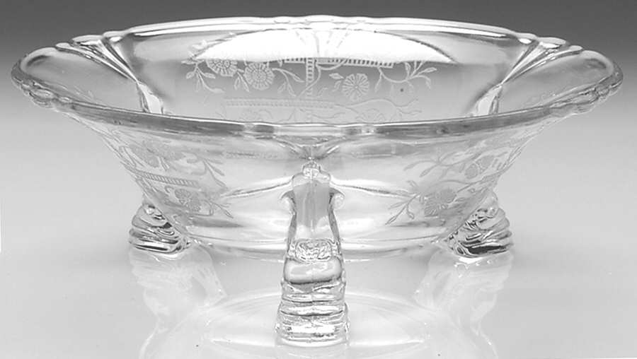 Olympiad (Stem #3411) Mint Dish by Heisey-1