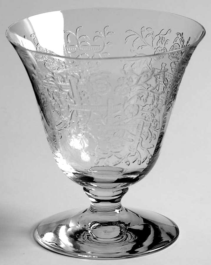 Olympiad (Stem #3411) Oyster or Fruit Cocktail by Heisey-1