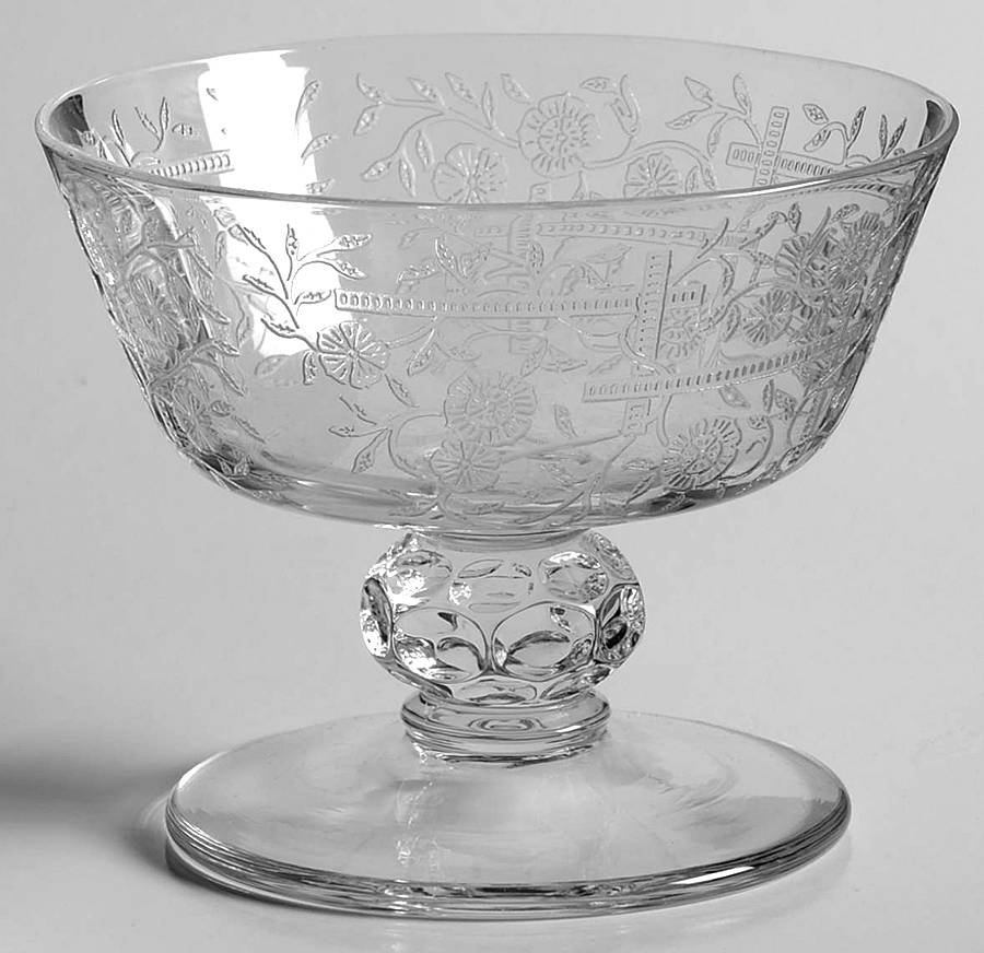 Olympiad (Stem #3404) Low Sherbet by Heisey-1