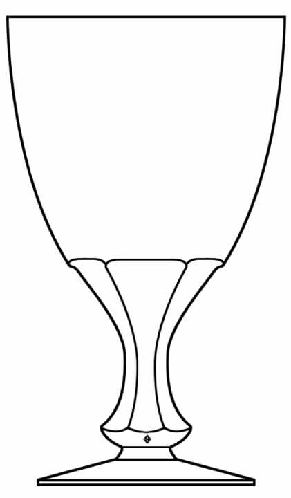 Omega Water Goblet by Heisey-1