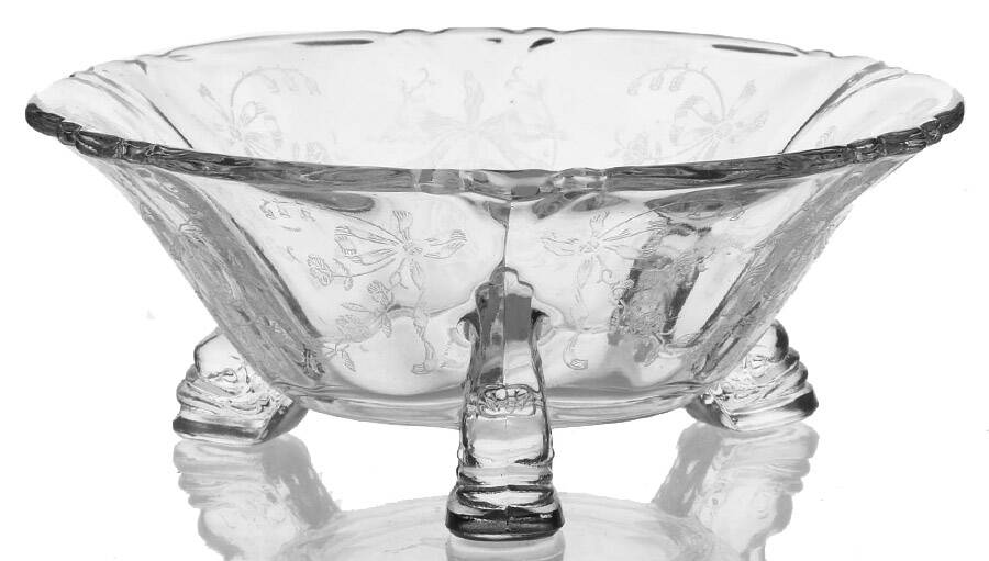 Orchid Mint Dish by Heisey-1