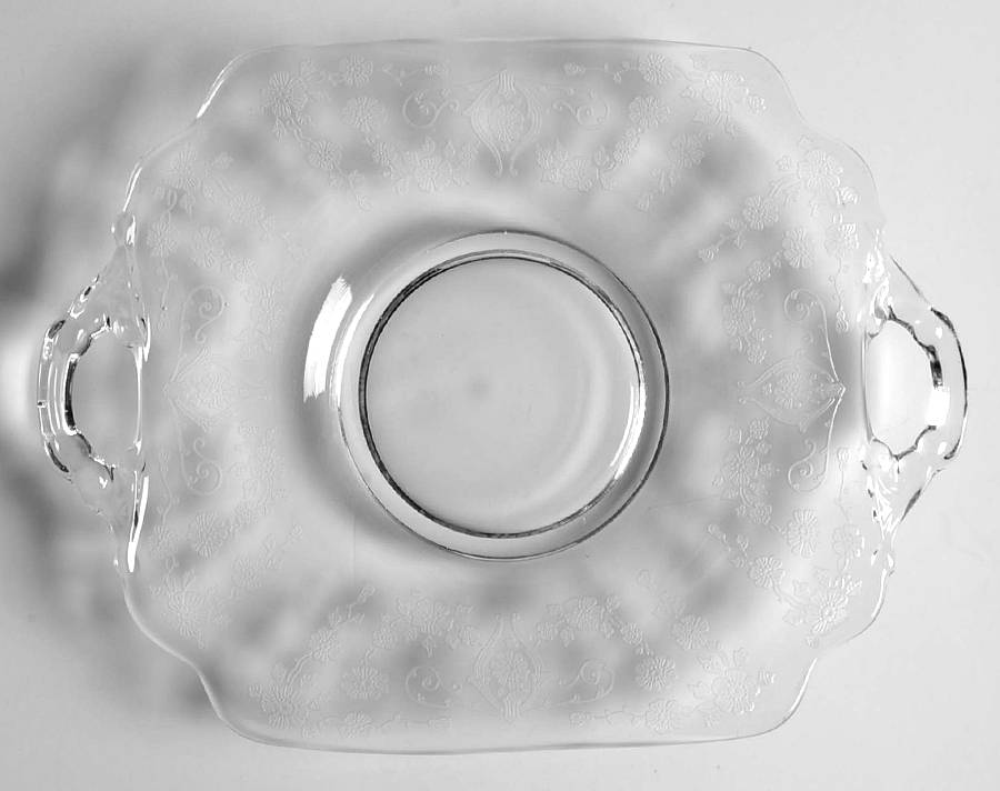 Orchid 1/4 Pound Butter Dish, No Lid by Heisey-1