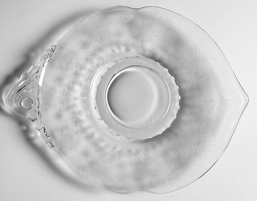 Orchid Underplate for Mayonnaise by Heisey-1