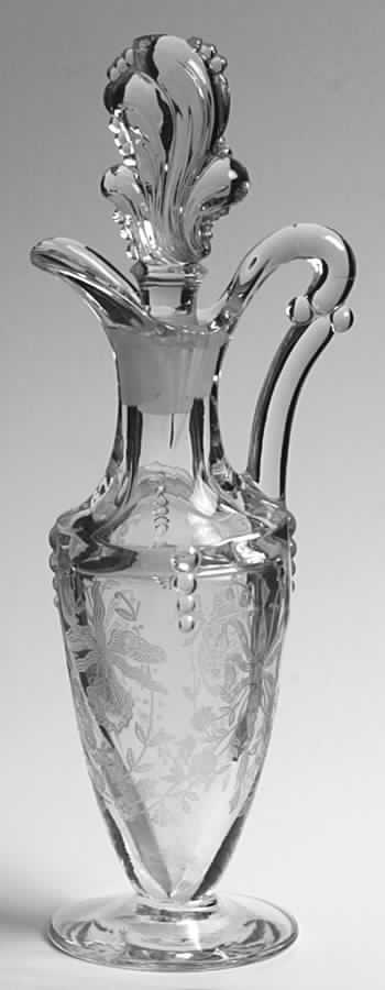 Orchid Cruet & Stopper by Heisey-1