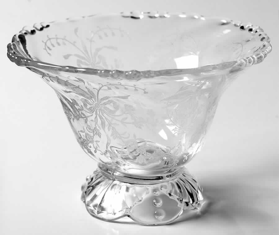 Orchid Mayonnaise Bowl, Bowl Only by Heisey-1