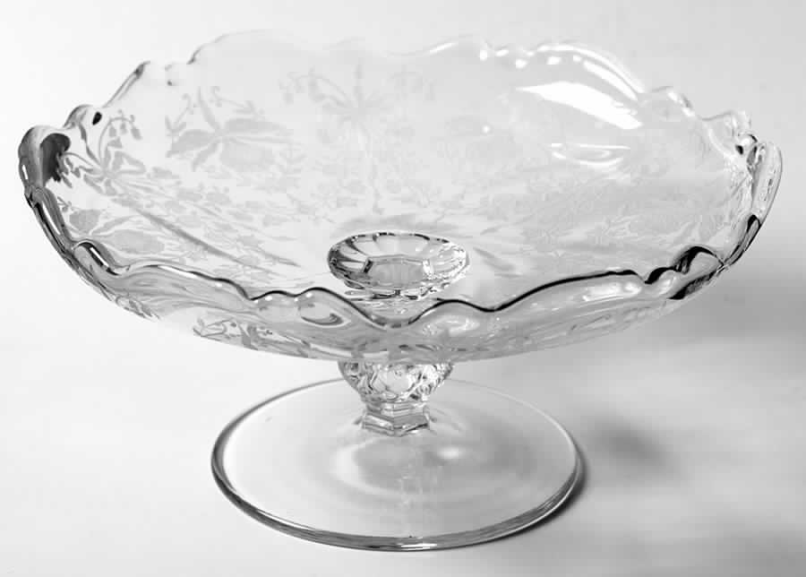 Orchid Cheese Stand by Heisey-1