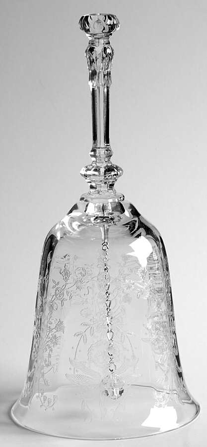 Orchid 7" Bell by Heisey-1