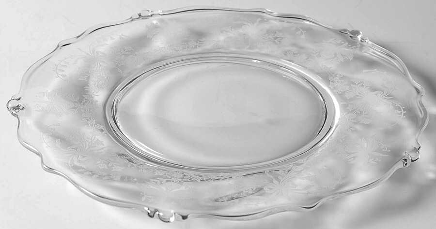 Orchid 8" Salad Plate by Heisey-1